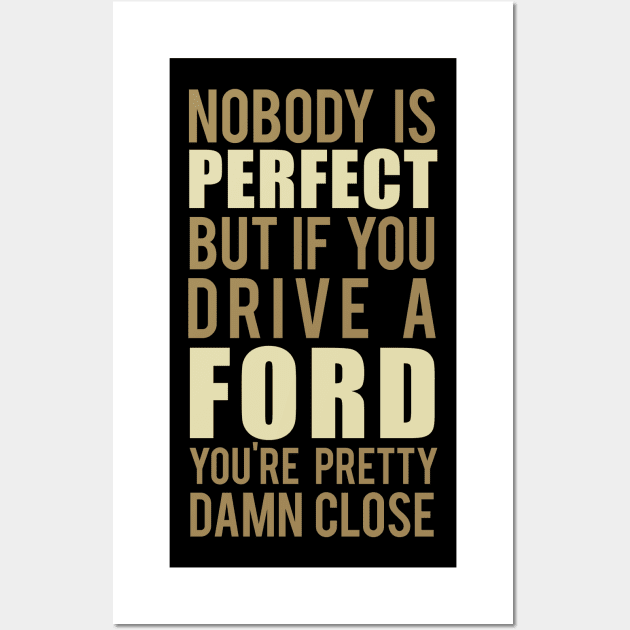 Ford Owners Wall Art by VrumVrum